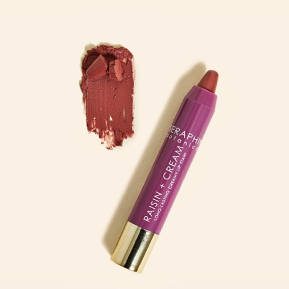 💋 Seraphine Botanicals Raisin+Cream Lip Stain 💋